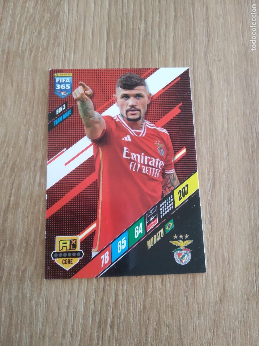 Cromos de F&uacute;tbol: BEN 3 MORATO BENFICA CROMO FUTBOL PANINI ADRENALYN 23-24 FIFA 365 2023-2024