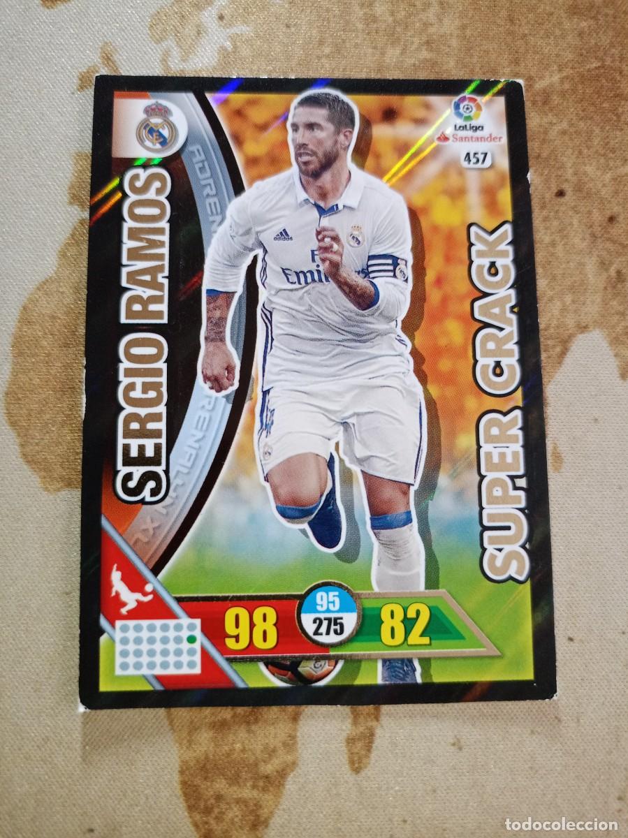 Cromos de F&uacute;tbol: # S&uacute;per Crack 457 SERGIO RAMOS Adrenalyn 2016-17