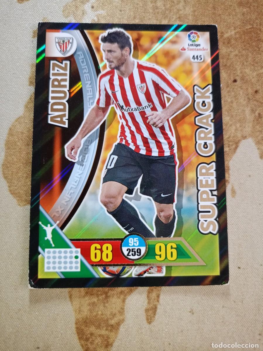 Cromos de F&uacute;tbol: # S&uacute;per Crack 445 ADURIZ Adrenalyn 2016-17