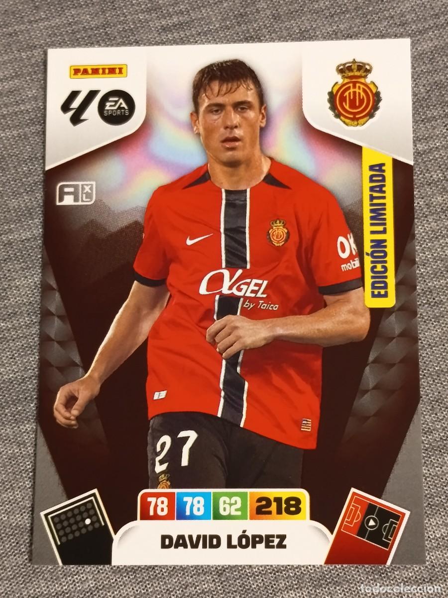 Football Stickers: Adrenalyn XL 2025 2026 25 26 Card DAVID LOPEZ EDICI&Oacute;N LIMITADA MALLORCA nuevo