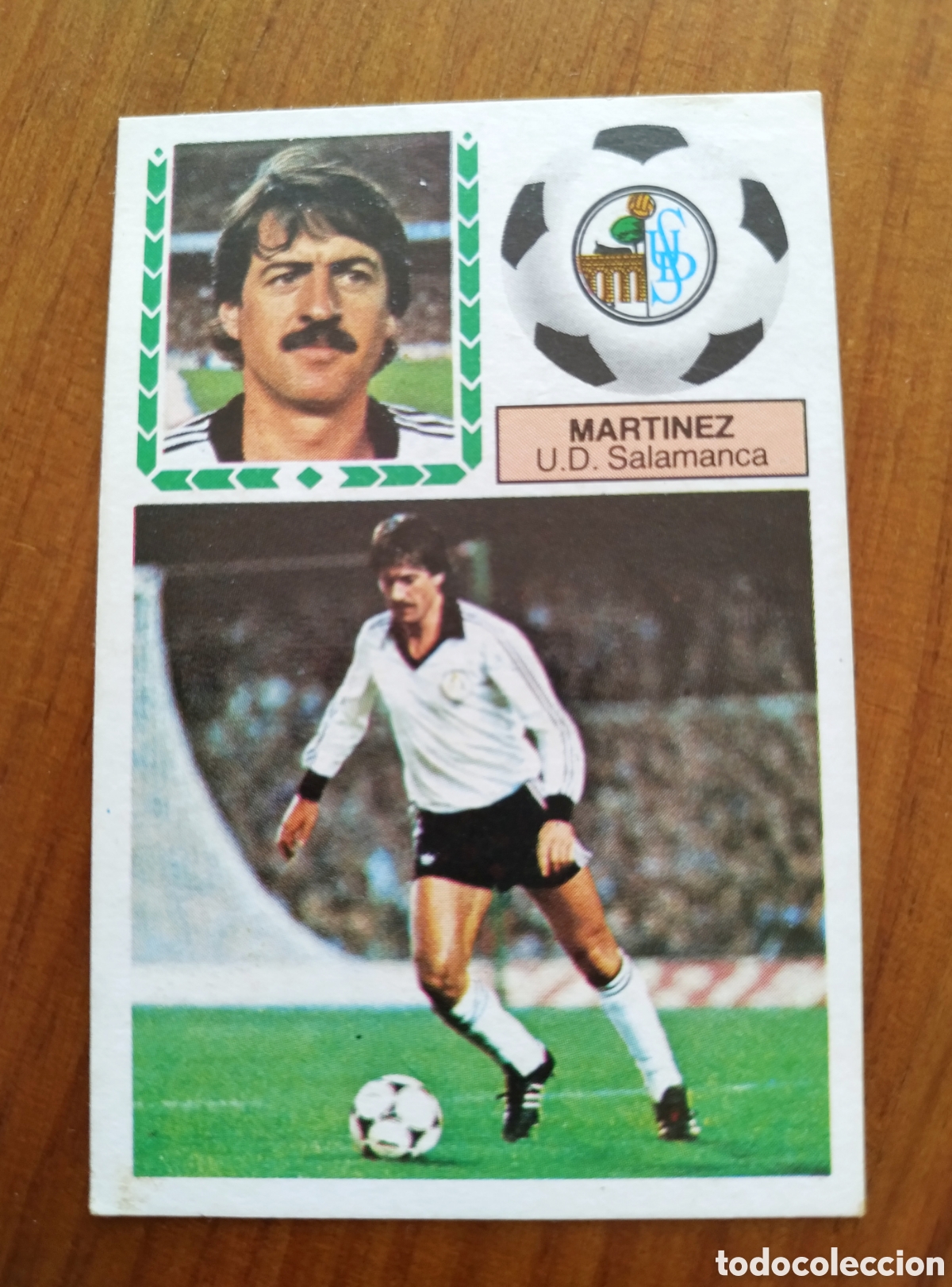 Cromos de F&uacute;tbol: MARTINEZ, BAJA DEL SALAMANCA, CROMO FUTBOL LIGA 83 84