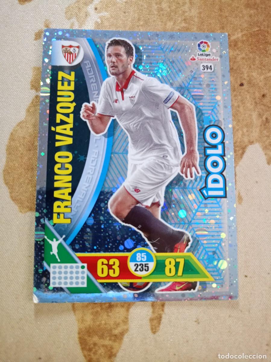 Cromos de F&uacute;tbol: # &Iacute;dolo 394 FRANCO V&Aacute;ZQUEZ Adrenalyn 2016-17