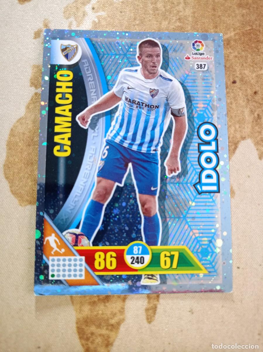 Cromos de F&uacute;tbol: # &Iacute;dolo 387 CAMACHO Adrenalyn 2016-17
