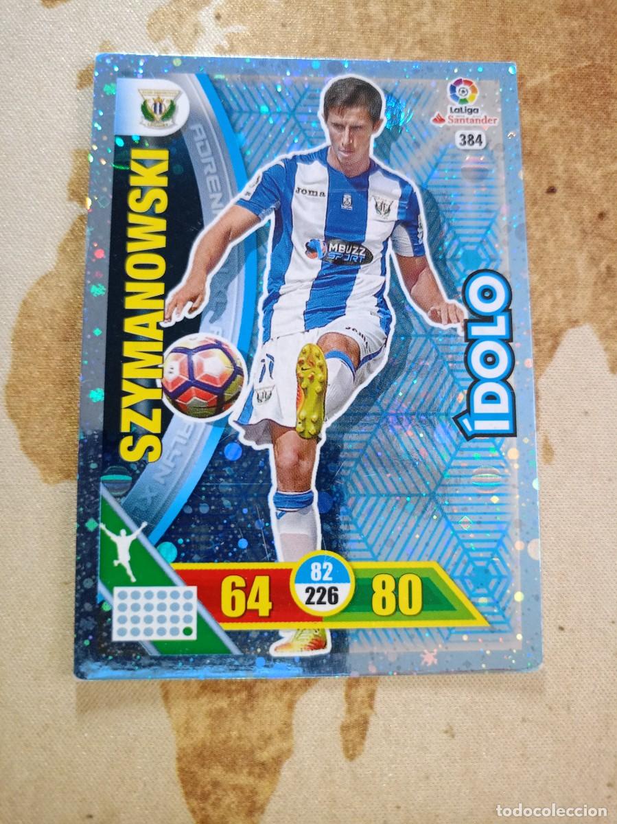 Fu&szlig;ball-Sticker: # &Iacute;dolo 384 SZYMANOWSKI Adrenalyn 2016-17