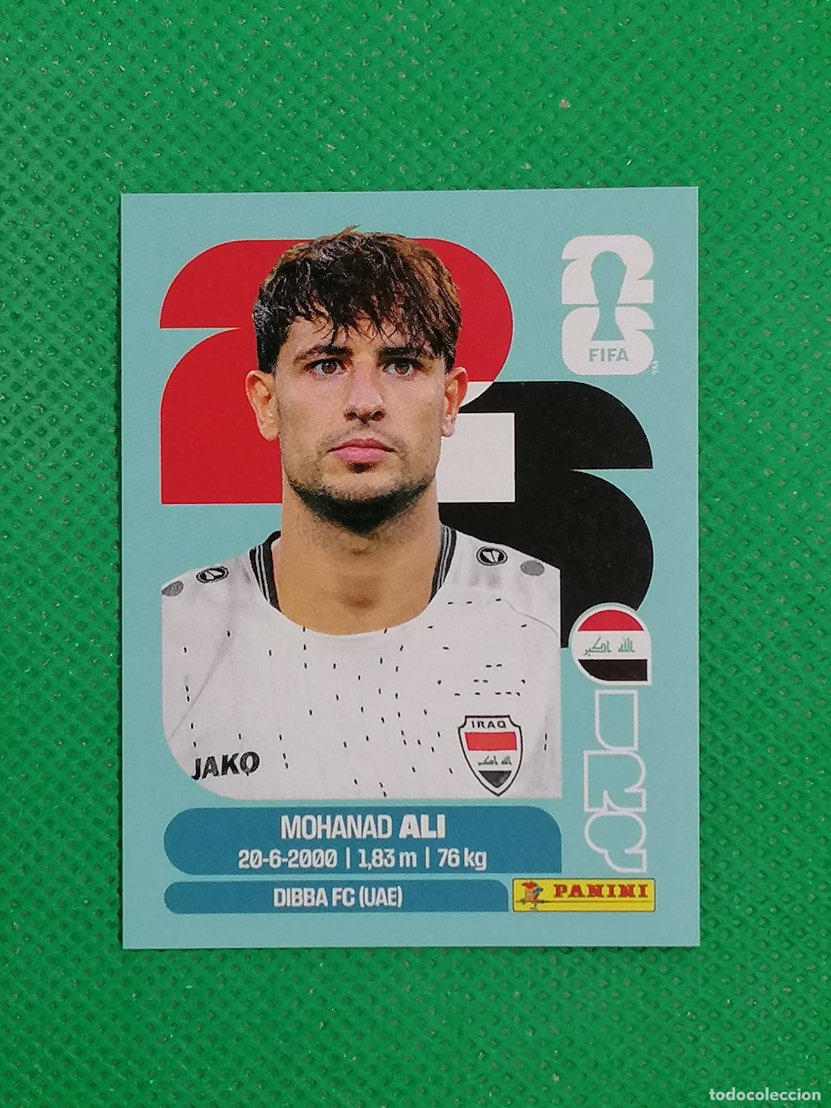 Cromos de F&uacute;tbol: IRQ 20 IRQ20 MOHANAD ALI IRAQ ⚽ PANINI FIFA MUNDIAL WORLD CUP 26 2026 STICKER ⚽
