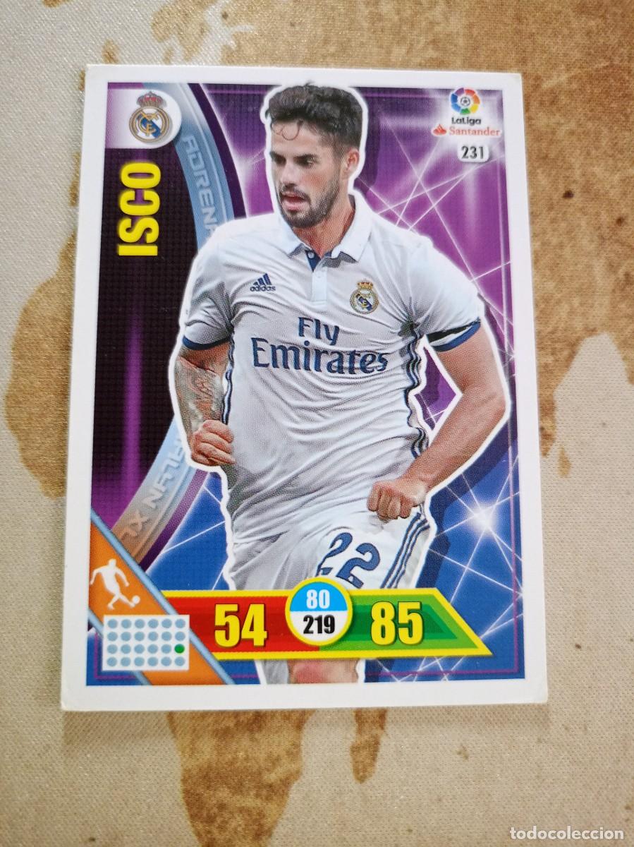 Cromos de F&uacute;tbol: # Real Madrid 231 ISCO Adrenalyn 2016-17