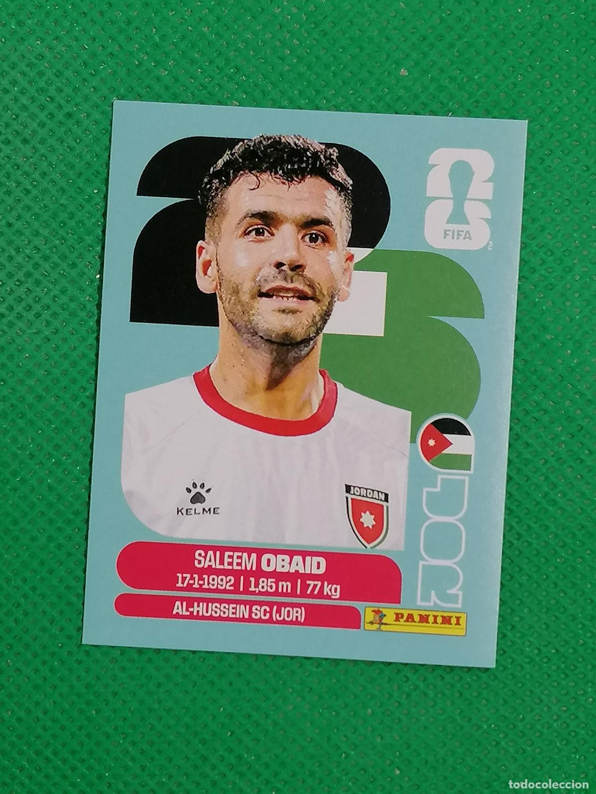 Cromos de F&uacute;tbol: JOR 7 JOR7 SALEEM OBAID JORDANIA ⚽ PANINI FIFA MUNDIAL WORLD CUP 26 2026 STICKER ⚽