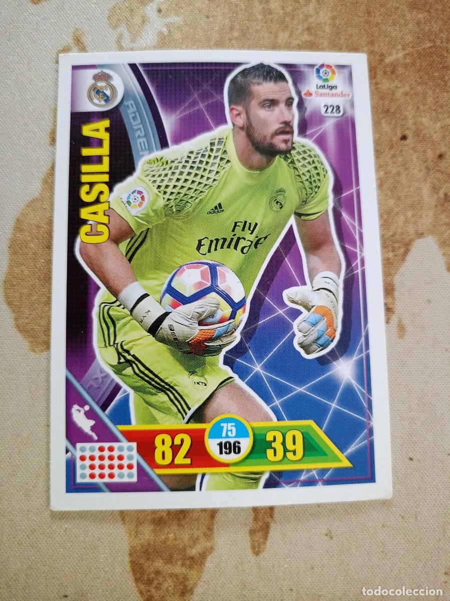 Cromos de F&uacute;tbol: # Real Madrid 228 CASILLA Adrenalyn 2016-17