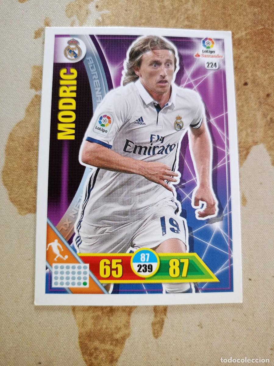 Cromos de F&uacute;tbol: # Real Madrid 224 MODRIC Adrenalyn 2016-17