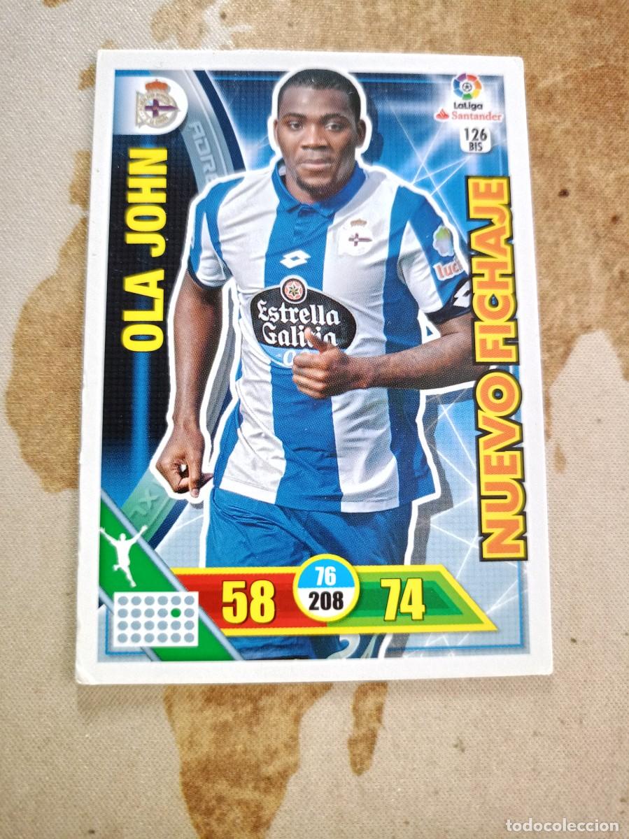 Cromos de F&uacute;tbol: # Deportivo 126 bis OLA JOHN Adrenalyn 2016-17