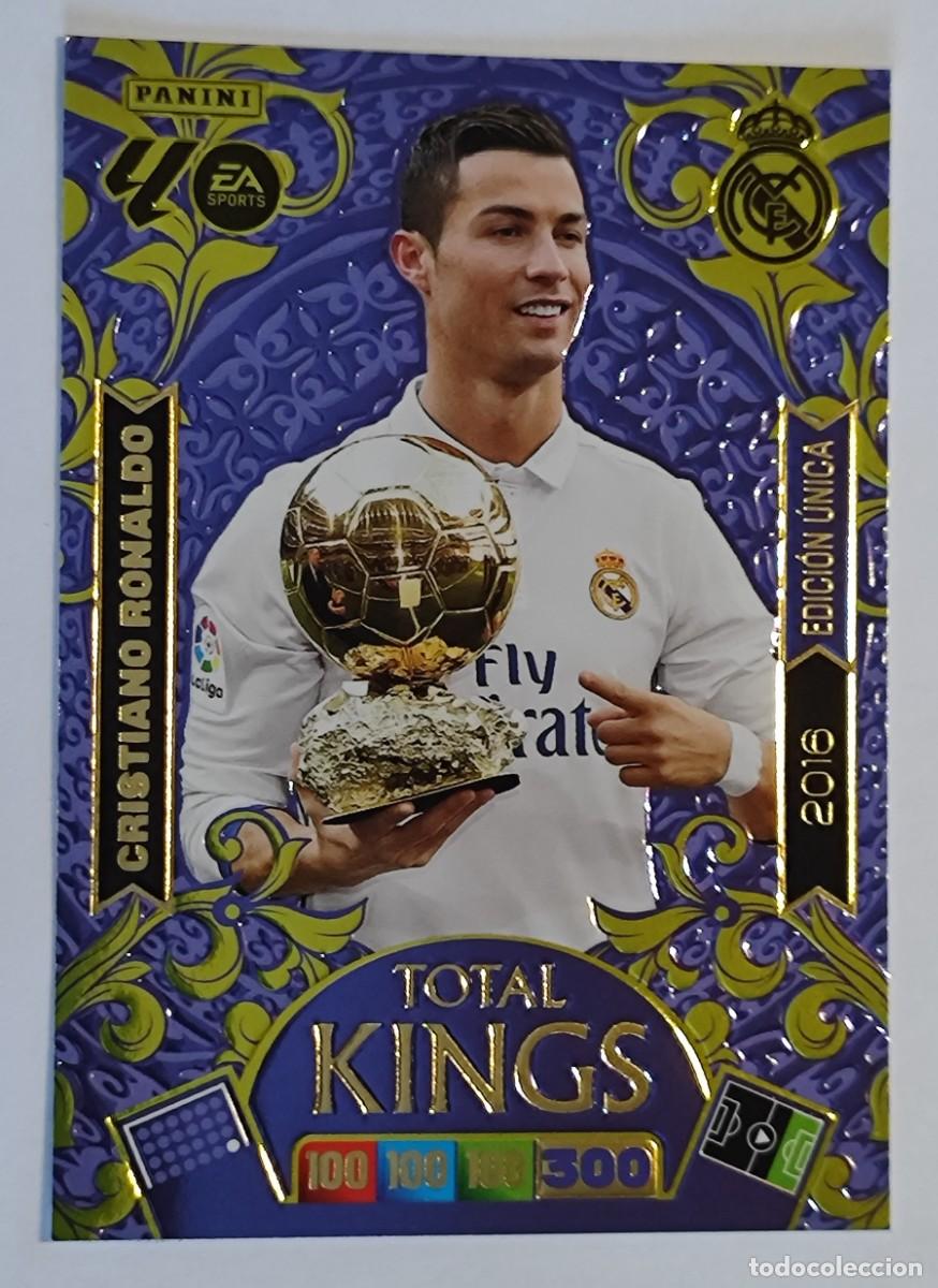 Cromos de f&uacute;tbol: ADRENALYN XL DREAM BOX 25/26 CARD TOTAL KING C.RONALDO REAL MADRID EDICION UNICA 2016 # PANINI