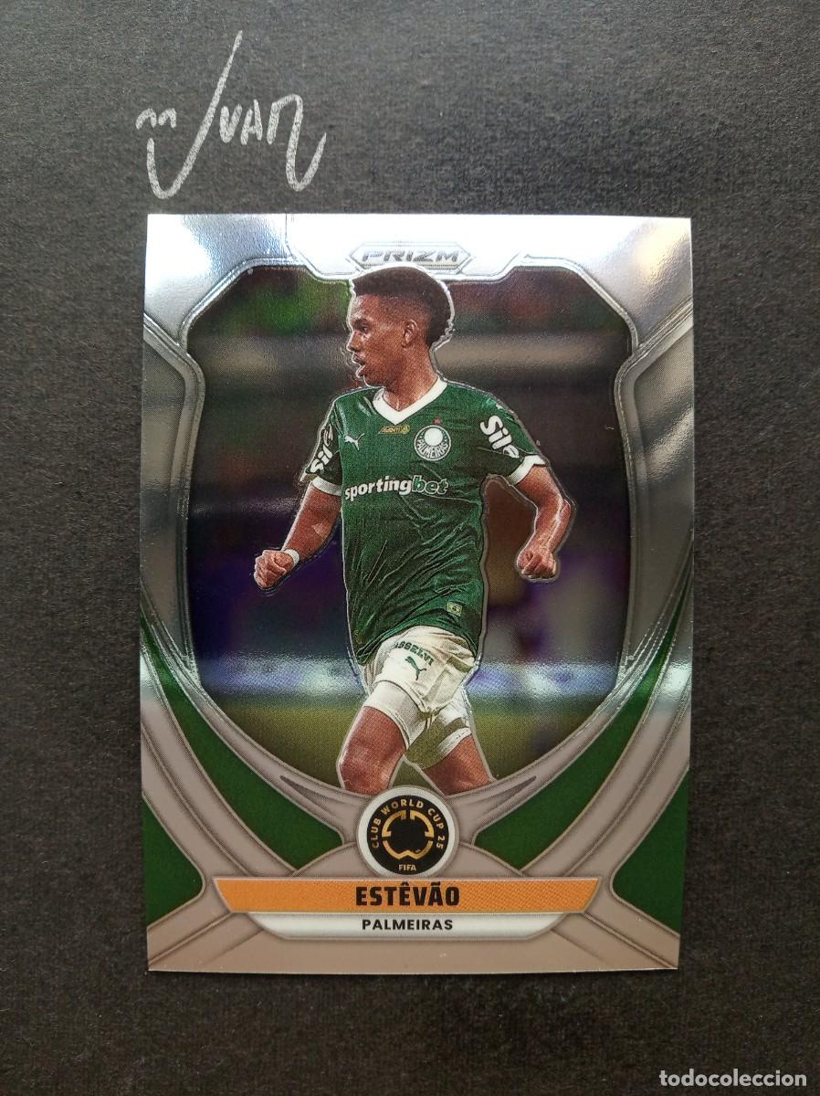 Figurine di Calcio: N&ordm; 151 ESTEVAO PALMEIRAS CHELSEA ⚽PANINI &reg; PRIZM FIFA CLUB WORLD CUP MUNDIALITO 2025 24 25 NUEVO