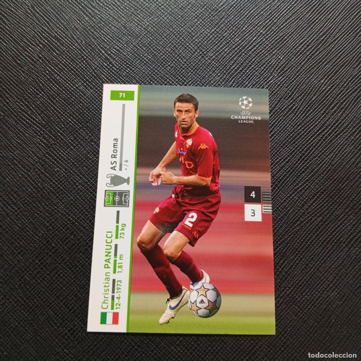 Figurine di Calcio: 71 PANUCCI ROMA PANINI TRADING CARDS UEFA CHAMPIONS LEAGUE 2007 2008 - (MD2002-3) PG33 B