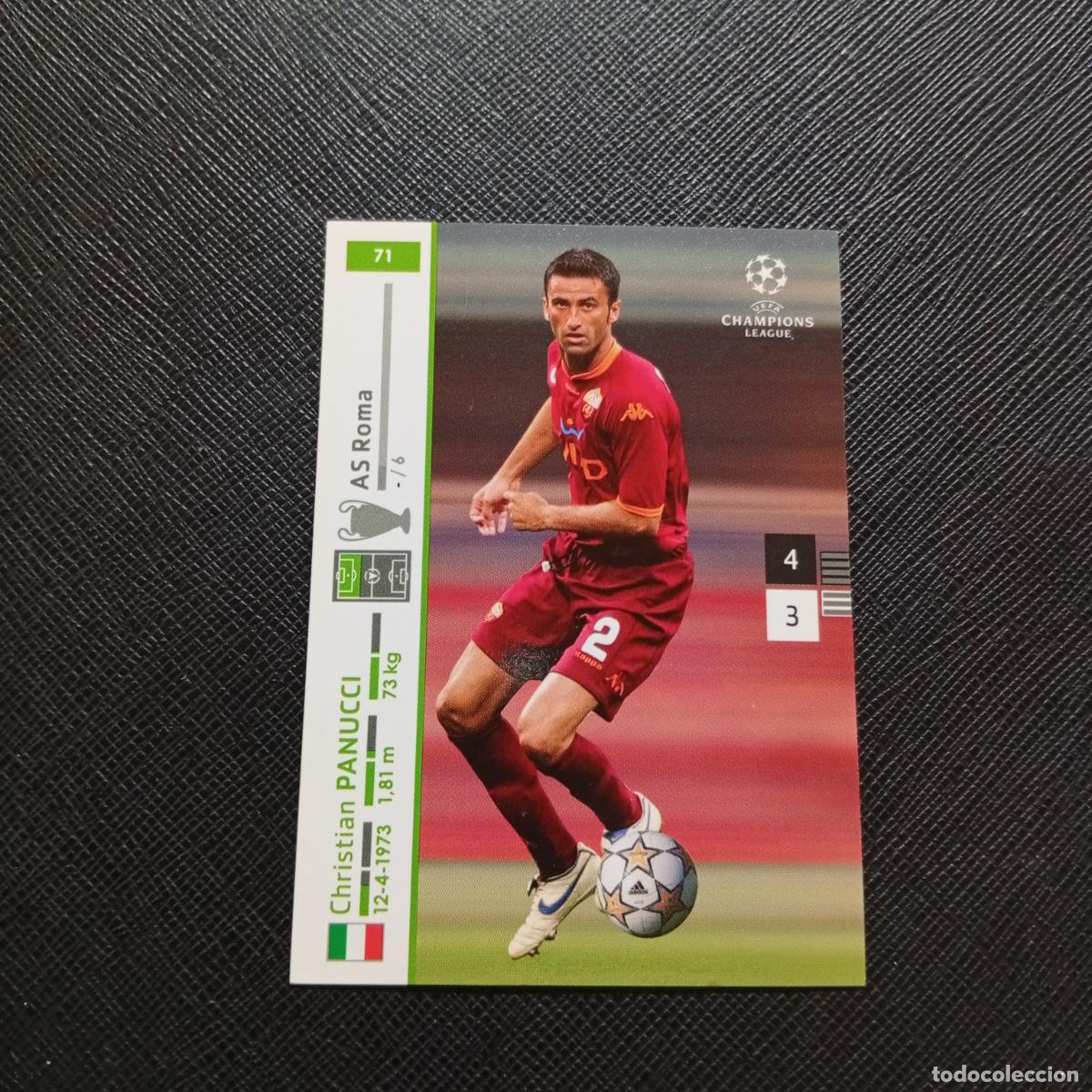 Figurine di Calcio: 71 PANUCCI ROMA PANINI TRADING CARDS UEFA CHAMPIONS LEAGUE 2007 2008 - (MD2002-3) PG34
