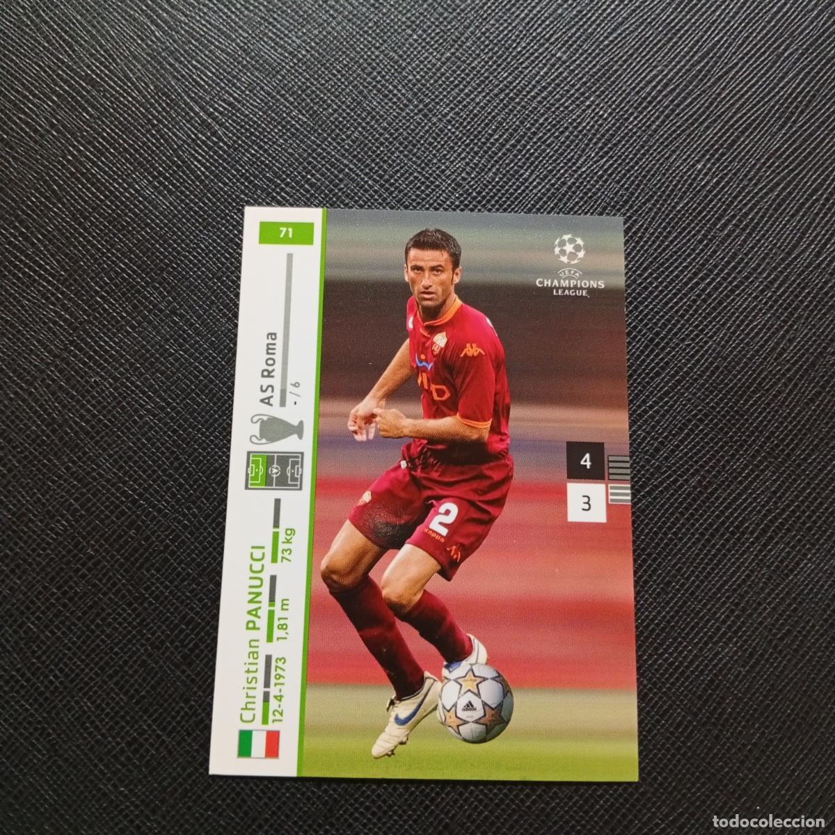 Figurine di Calcio: 71 PANUCCI ROMA PANINI TRADING CARDS UEFA CHAMPIONS LEAGUE 2007 2008 - (MD2002-3) PG34 B