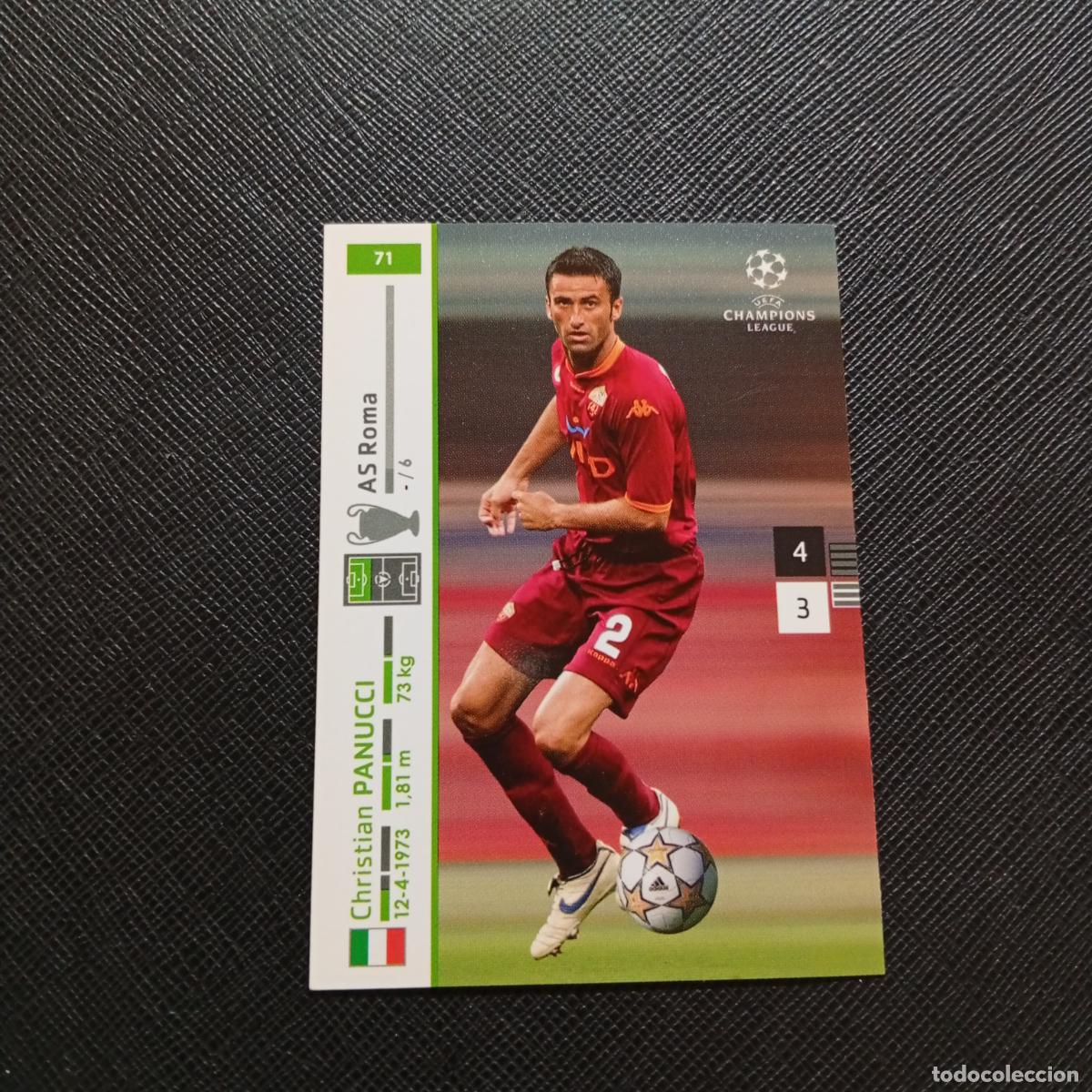 Figurine di Calcio: 71 PANUCCI ROMA PANINI TRADING CARDS UEFA CHAMPIONS LEAGUE 2007 2008 - (MD2002-3) PG35