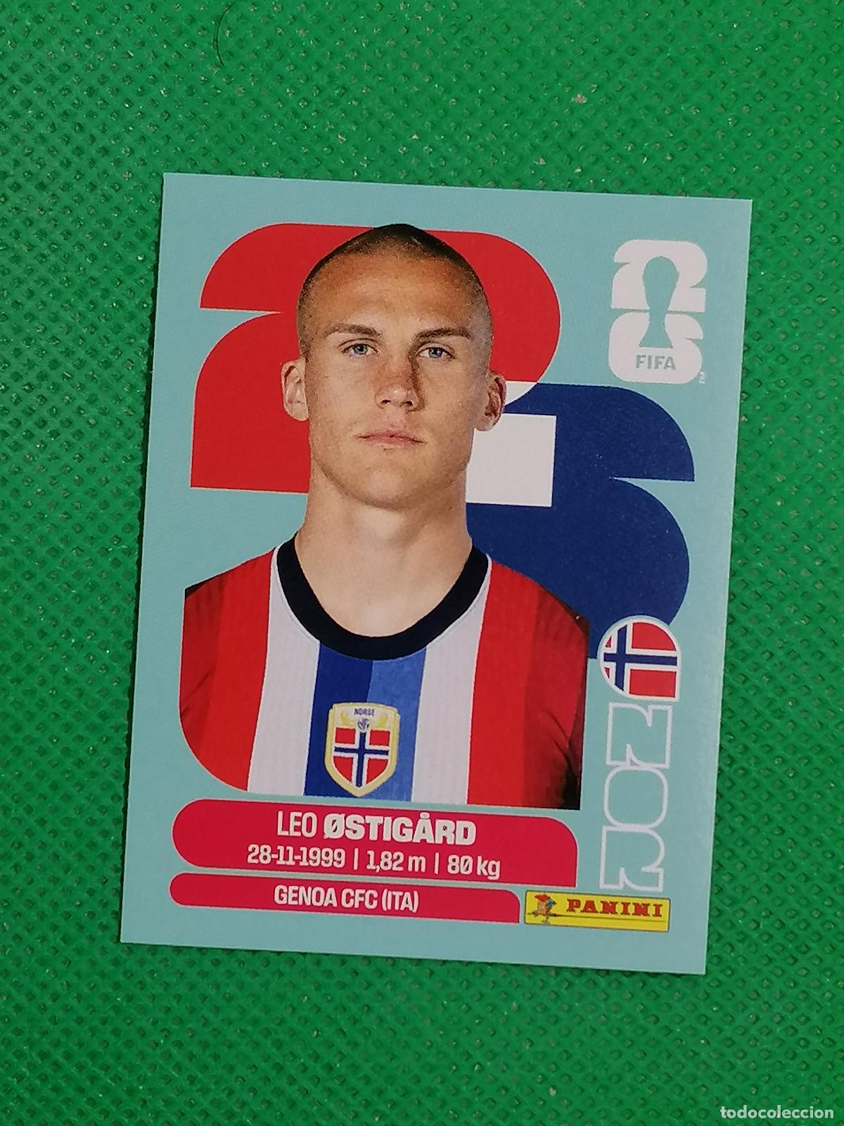 Figurine di Calcio: NOR 4 NOR4 LEO OSTIGARD NORUEGA ⚽ PANINI FIFA MUNDIAL WORLD CUP 26 2026 STICKER ⚽