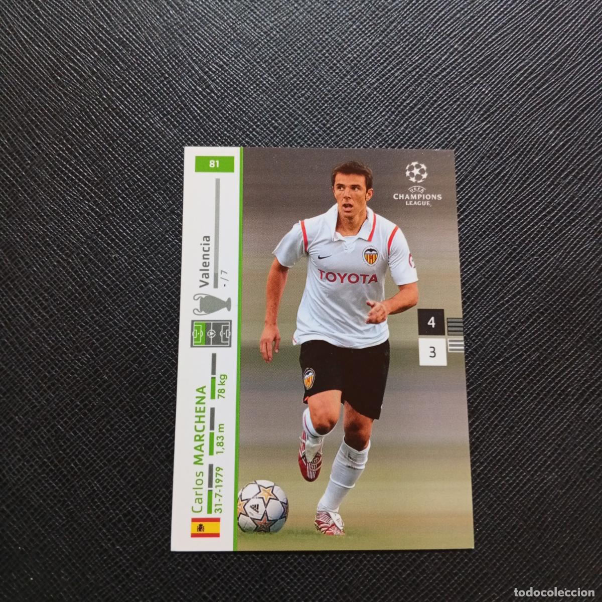 Figurine di Calcio: 81 MARCHENA VALENCIA PANINI TRADING CARDS UEFA CHAMPIONS LEAGUE 2007 2008 - (MD2002-3) PG33