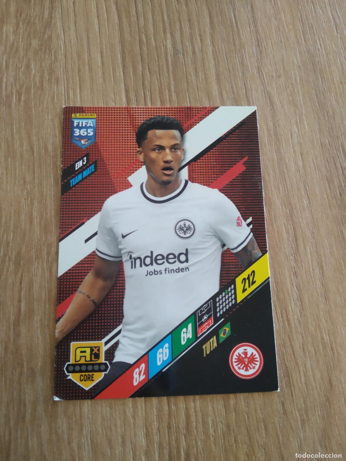 Cromos de F&uacute;tbol: EIN 3 TUTA Eintracht Frankfurt CROMO FUTBOL PANINI ADRENALYN 23-24 FIFA 365 2023-2024