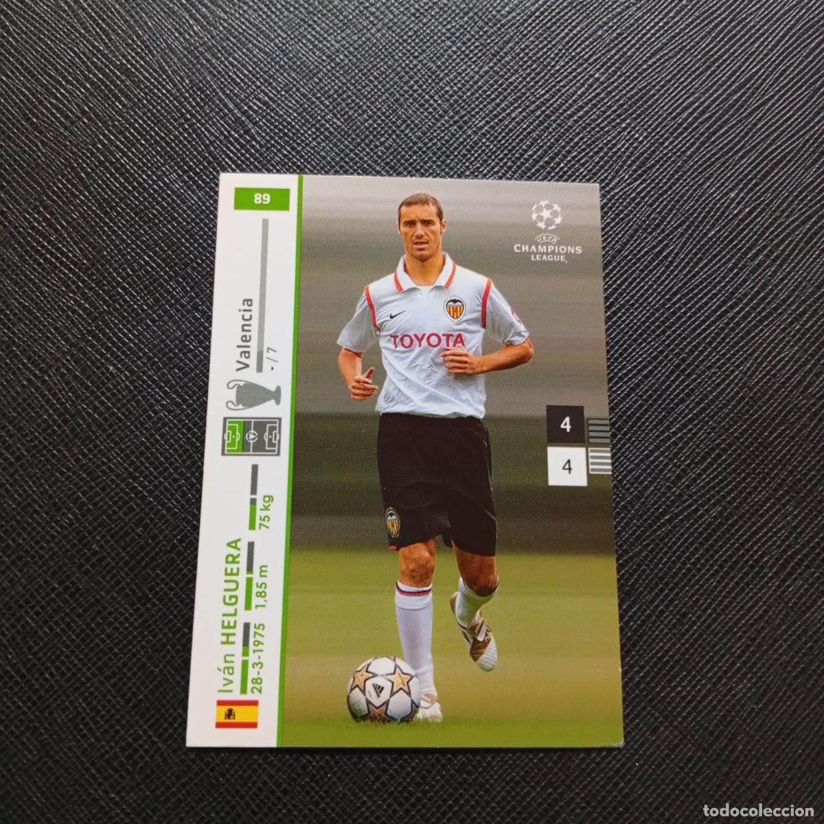 Cromos de F&uacute;tbol: 89 IVAN HELGUERA VALENCIA PANINI TRADING CARDS UEFA CHAMPIONS LEAGUE 2007 2008 - (MD2002-3) PG34