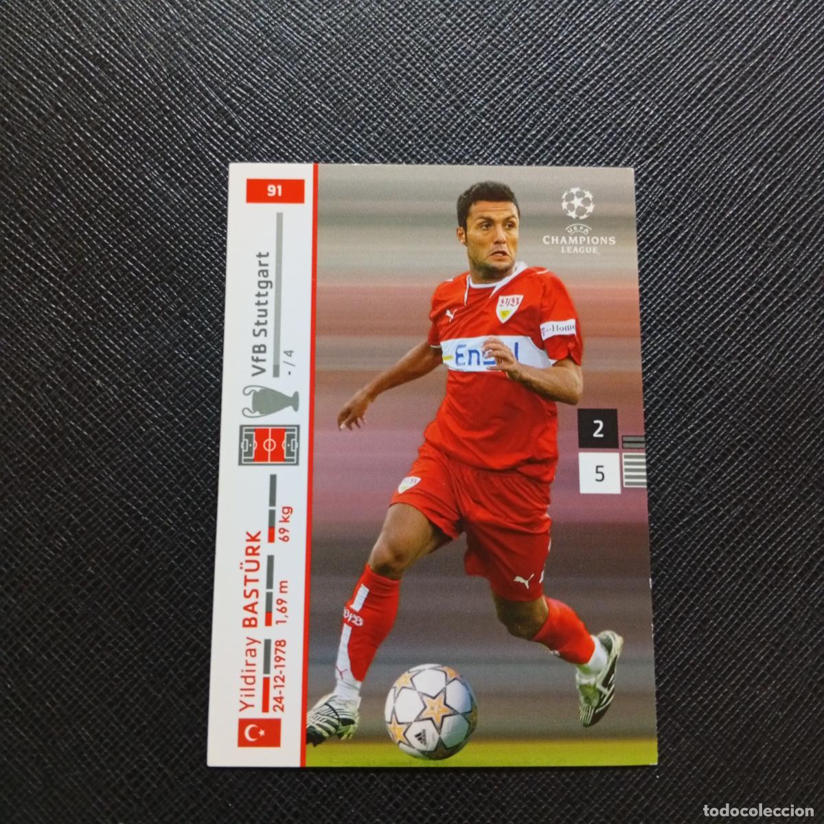 Cromos de F&uacute;tbol: 91 BATSTURK STUTTGART PANINI TRADING CARDS UEFA CHAMPIONS LEAGUE 2007 2008 - (MD2002-3) PG34