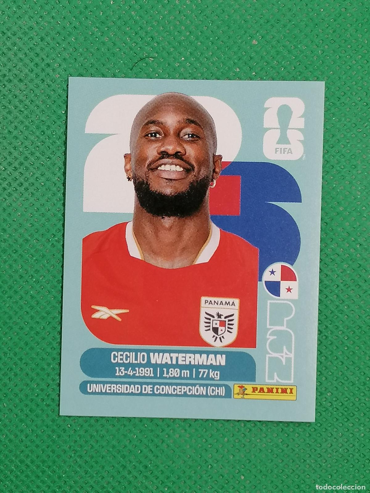 Cromos de F&uacute;tbol: PAN 18 PAN18 CECILIO WATERMAN PANAMA ⚽ PANINI FIFA MUNDIAL WORLD CUP 26 2026 STICKER ⚽