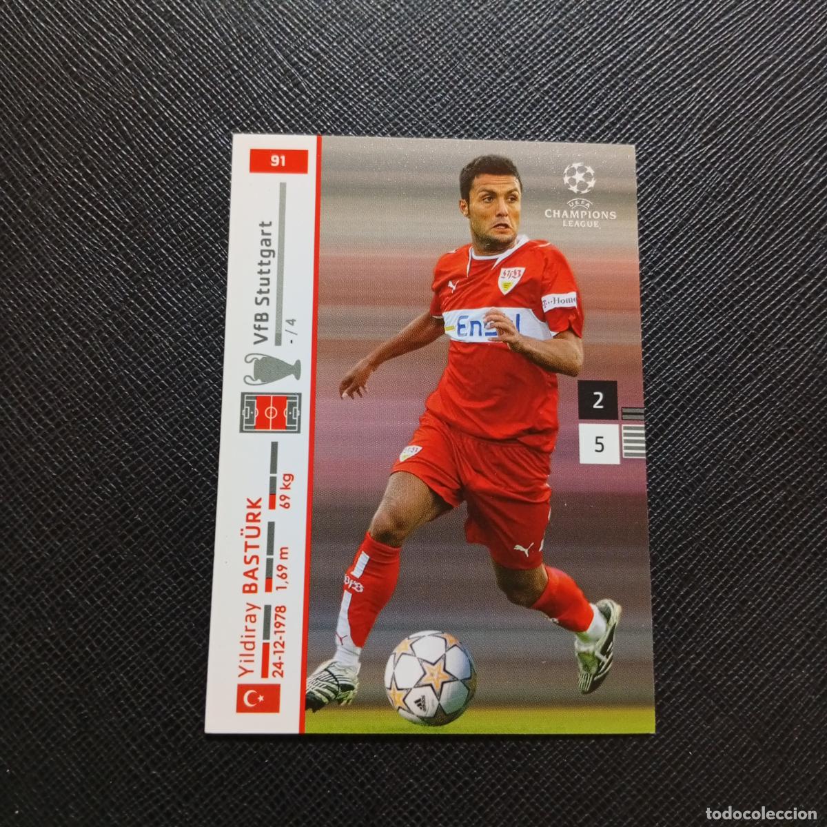 Cromos de F&uacute;tbol: 91 BATSTURK STUTTGART PANINI TRADING CARDS UEFA CHAMPIONS LEAGUE 2007 2008 - (MD2002-3) PG35 B