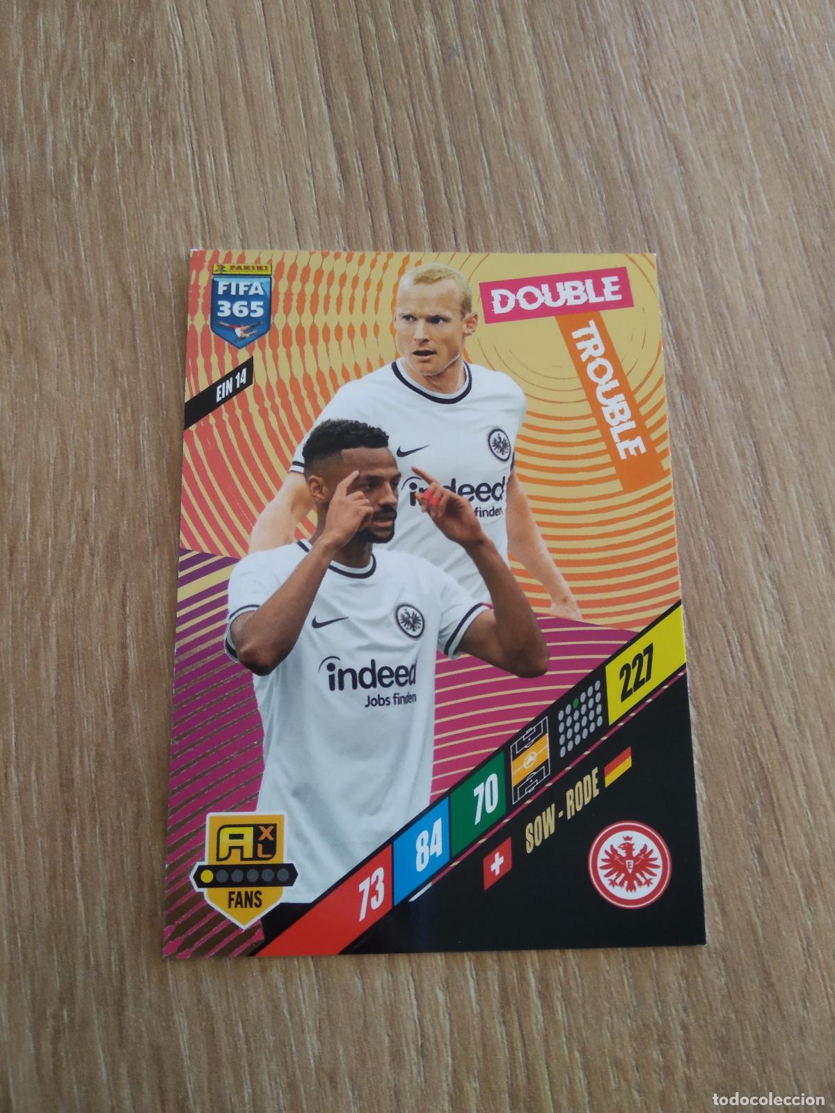 Cromos de F&uacute;tbol: EIN 14 SOW RODE Eintracht Frankfurt CROMO FUTBOL PANINI ADRENALYN 23-24 FIFA 365 2023-2024