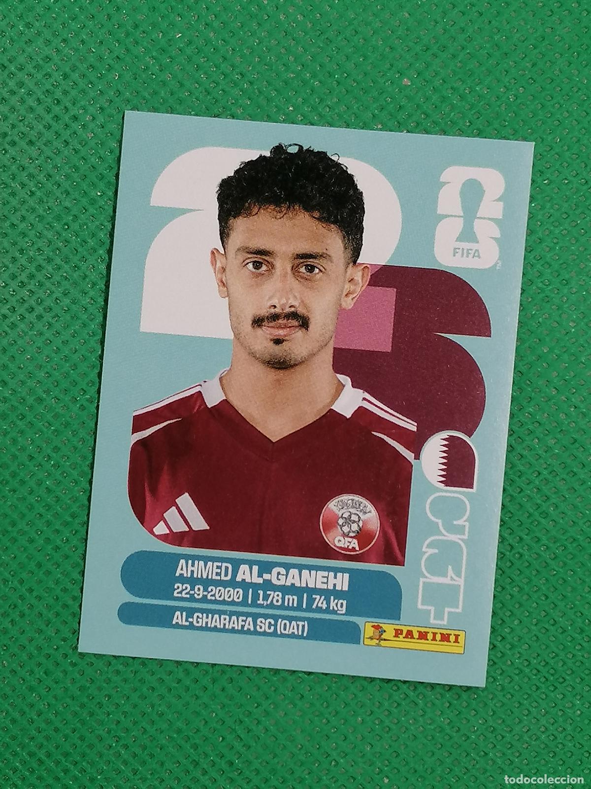 Cromos de Futebol: QAT 19 QAT19 AHMED AL-GANEHI QATAR ⚽ PANINI FIFA MUNDIAL WORLD CUP 26 2026 STICKER ⚽