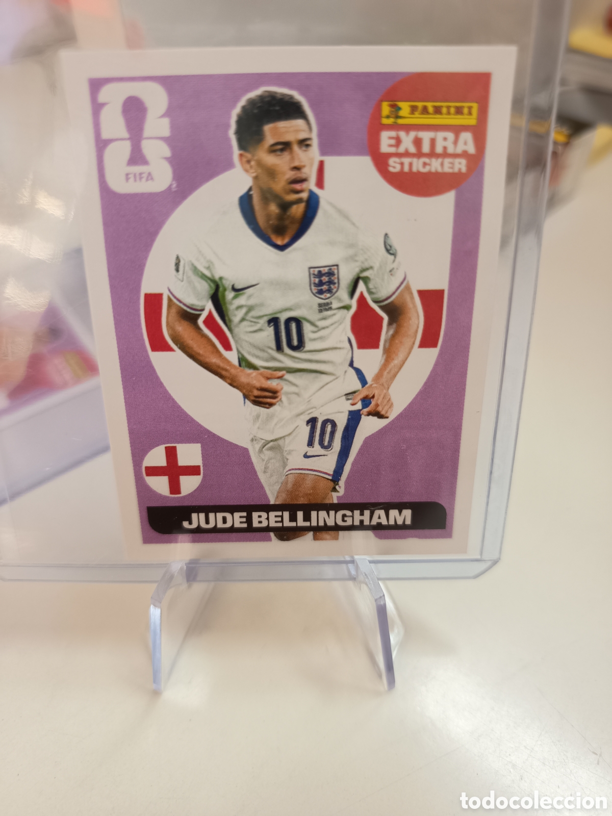 Cromos de F&uacute;tbol: EXTRA STICKER MUNDIAL WORLD CUP 2026 ROSA JUDE BELLINGHAM