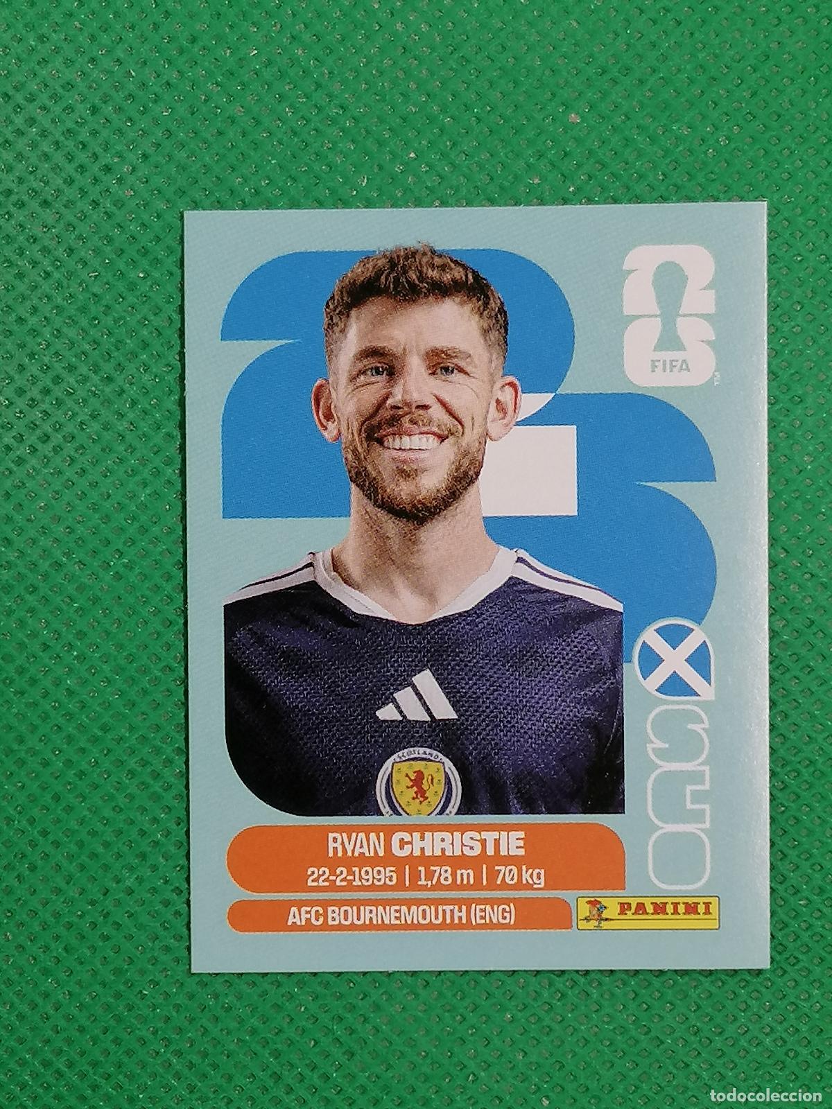Cromos de F&uacute;tbol: SCO 15 SCO15 RYAN CHRISTIE ESCOCIA ⚽ PANINI FIFA MUNDIAL WORLD CUP 26 2026 STICKER ⚽