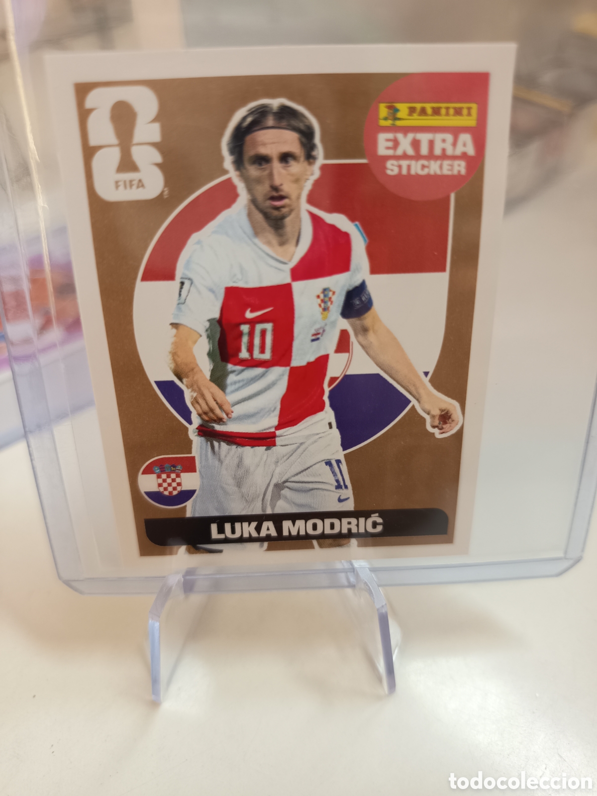 Football Stickers: EXTRA STICKER MUNDIAL WORLD CUP 2026 BRONCE LUKA MODRIC
