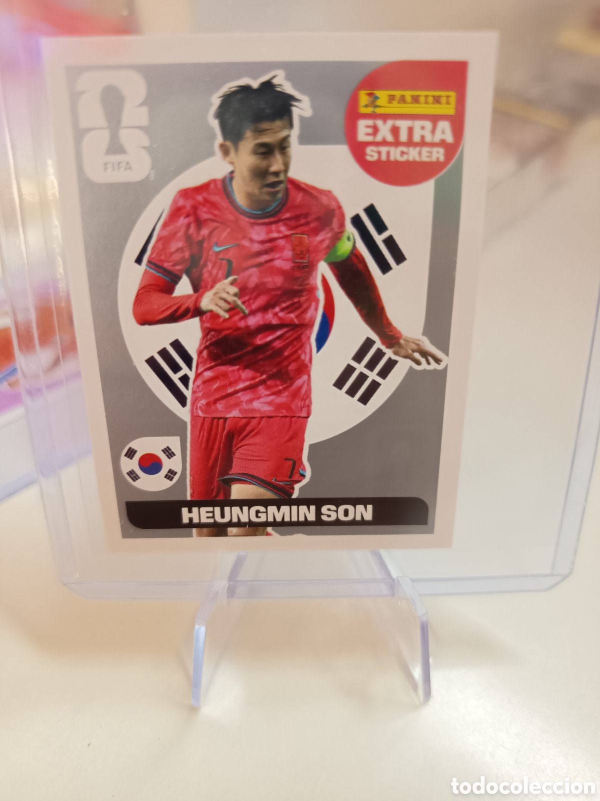Football Stickers: EXTRA STICKER MUNDIAL WORLD CUP 2026 PLATA HEUGMIN SON