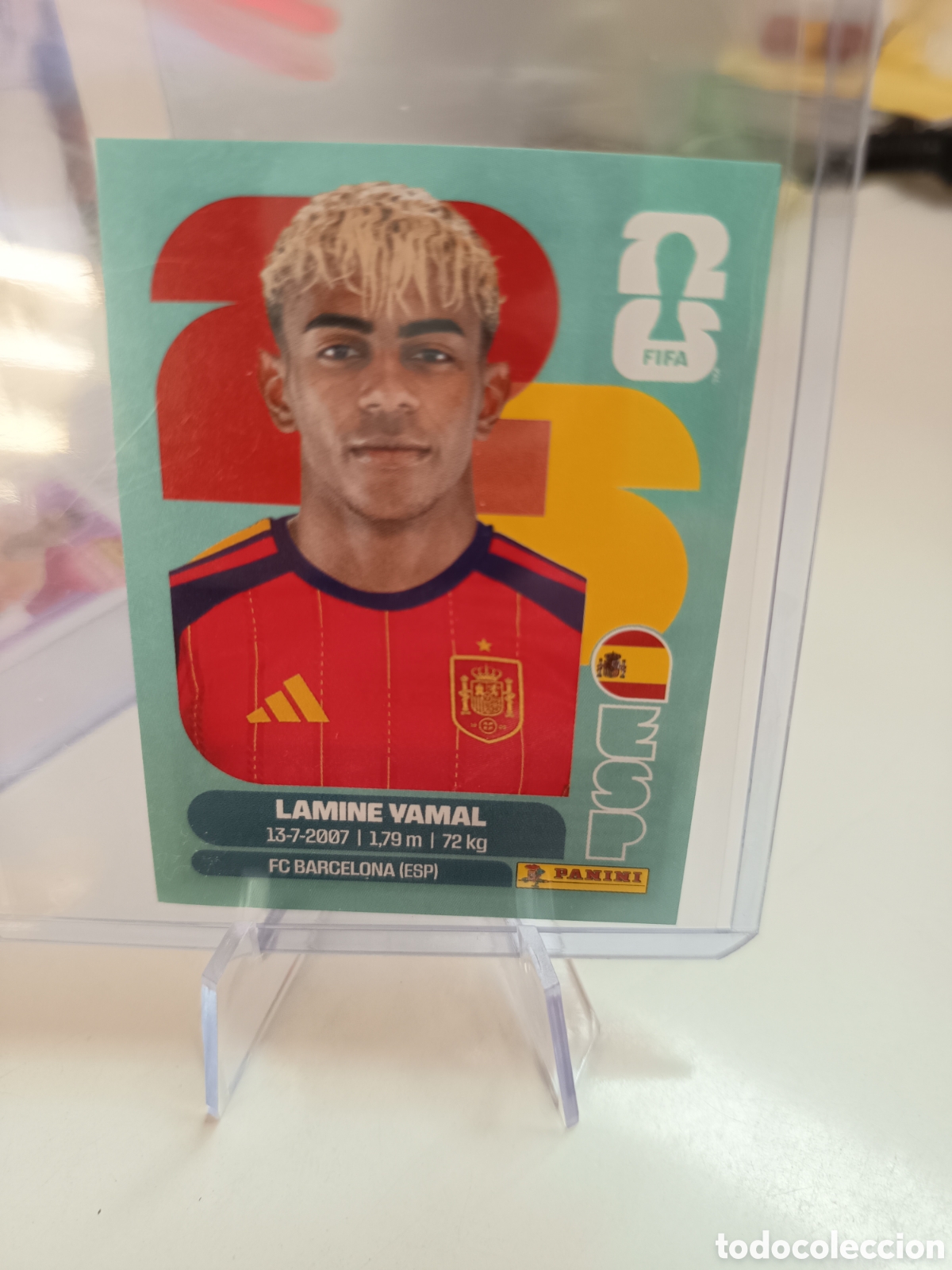 Football Stickers: EXTRA STICKER MUNDIAL WORLD CUP 2026 LAMINE YAMAL ESP15
