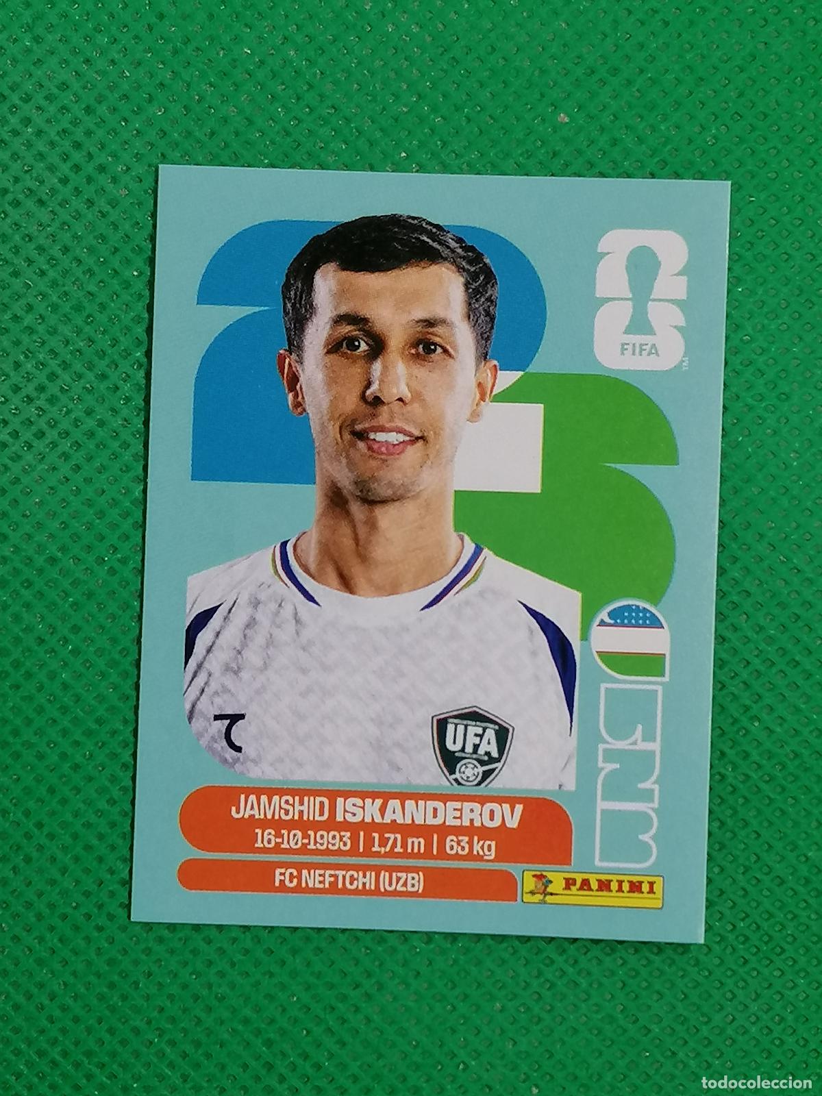 Cromos de F&uacute;tbol: UZB 12 UZB12 JAMSHID ISKANDEROV UZBEKISTAN ⚽ PANINI FIFA MUNDIAL WORLD CUP 26 2026 STICKER ⚽
