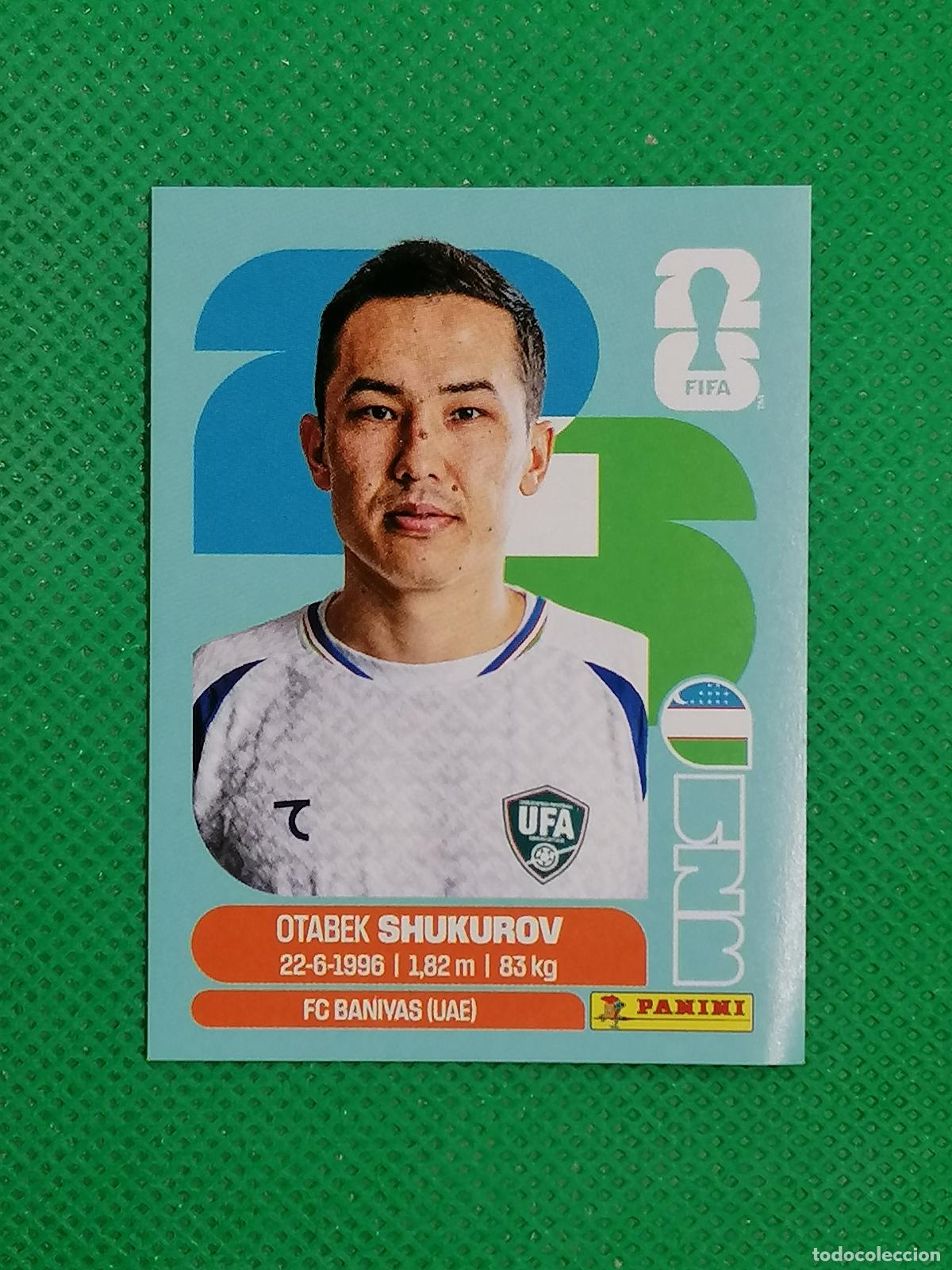 Cromos de F&uacute;tbol: UZB 11 UZB11 OTABEK SHUKUROV UZBEKISTAN ⚽ PANINI FIFA MUNDIAL WORLD CUP 26 2026 STICKER ⚽
