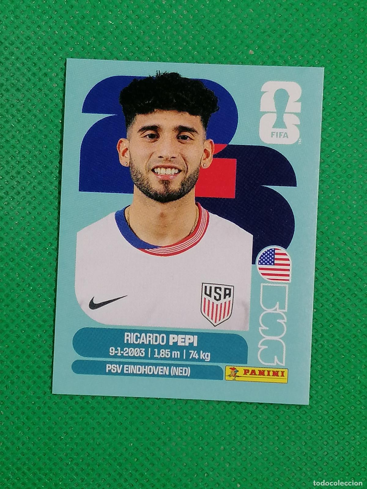 Cromos de F&uacute;tbol: USA 18 USA18 RICARDO PEPI USA ⚽ PANINI FIFA MUNDIAL WORLD CUP 26 2026 STICKER ⚽