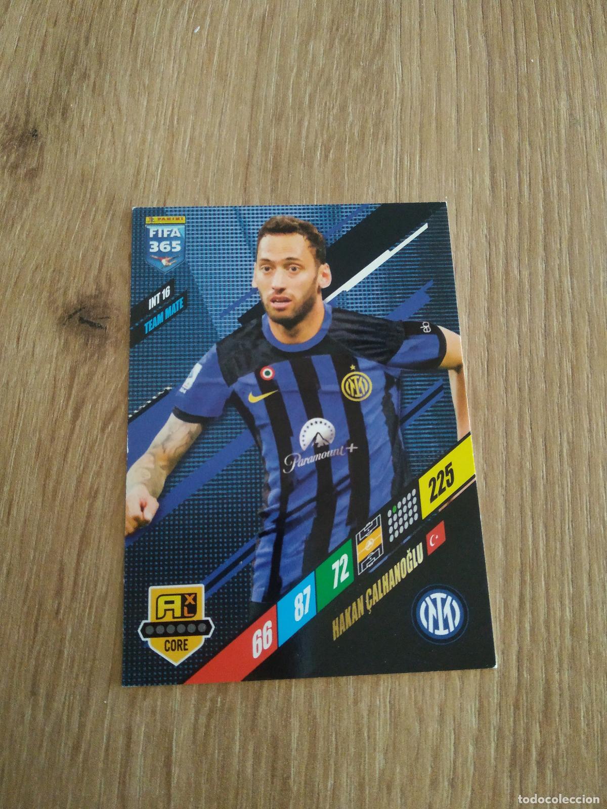 Cromos de F&uacute;tbol: INT 16 CALHANOGLU INTER MILAN CROMO FUTBOL PANINI ADRENALYN 23-24 FIFA 365 2023-2024