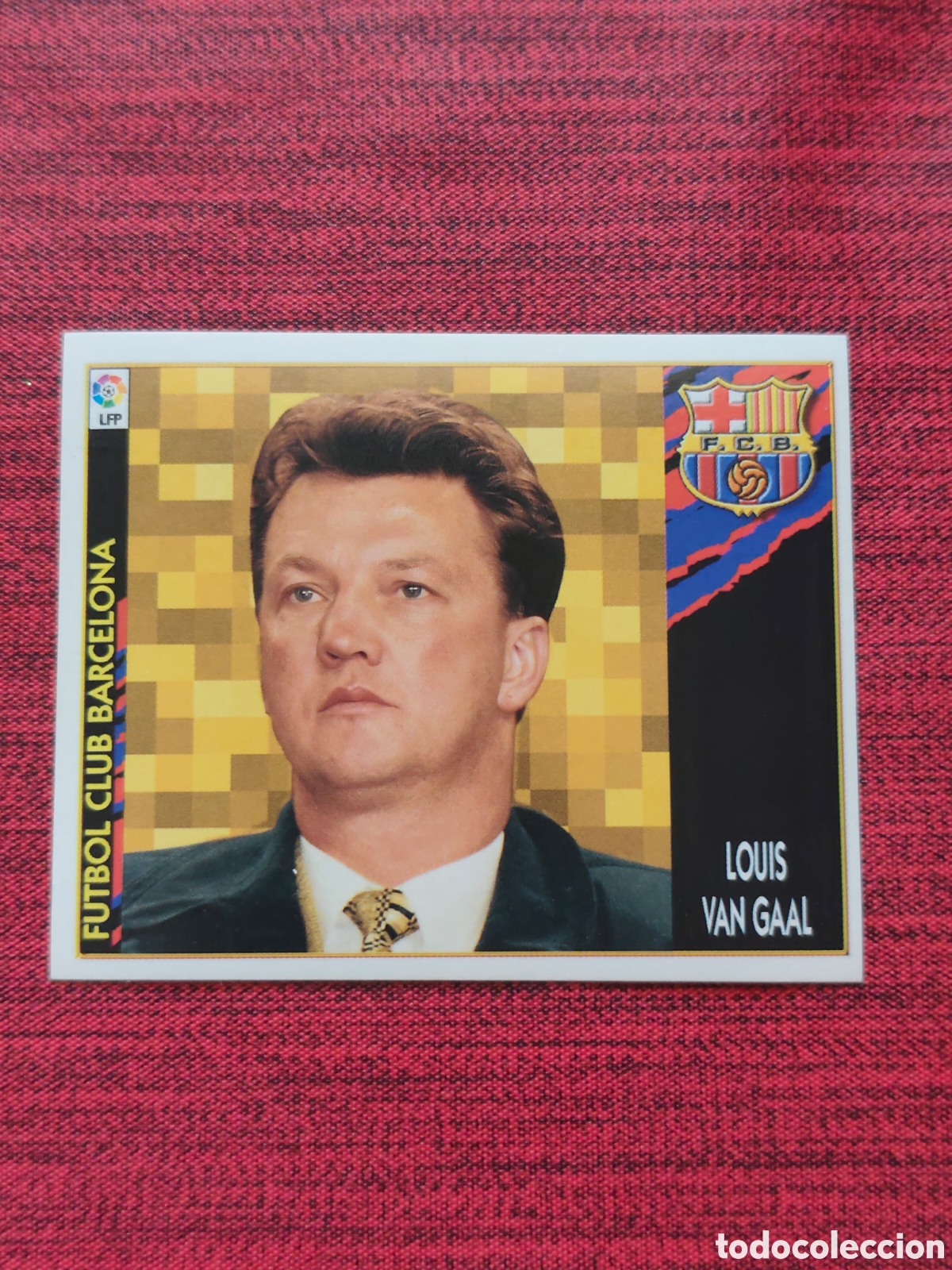 Cromos de F&uacute;tbol: LOUIS VAN GAAL FC BARCELONA EDICIONES ESTE 1997 1998