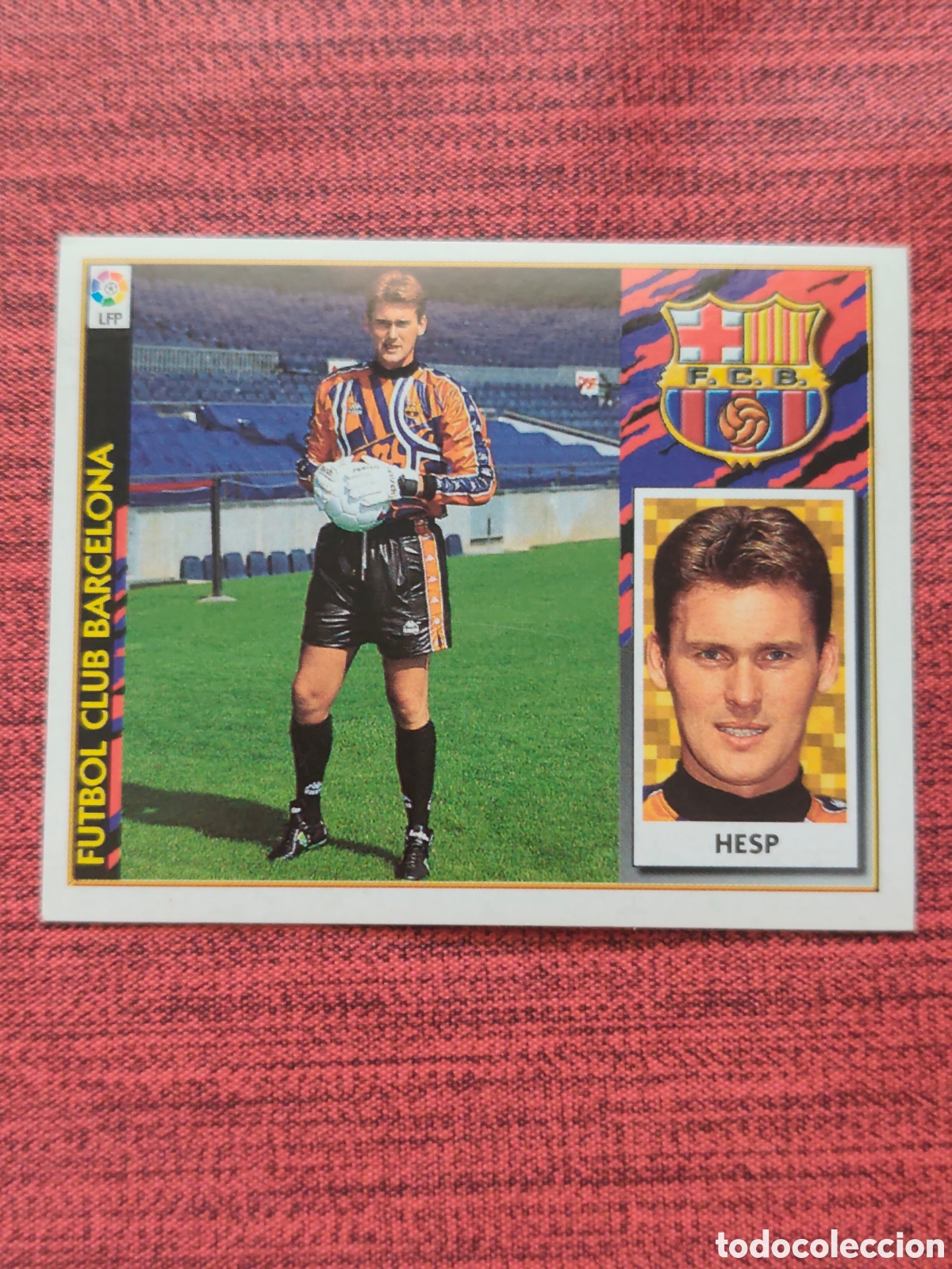 Cromos de F&uacute;tbol: COLOCA HESP FC BARCELONA EDICIONES ESTE 1997 1998