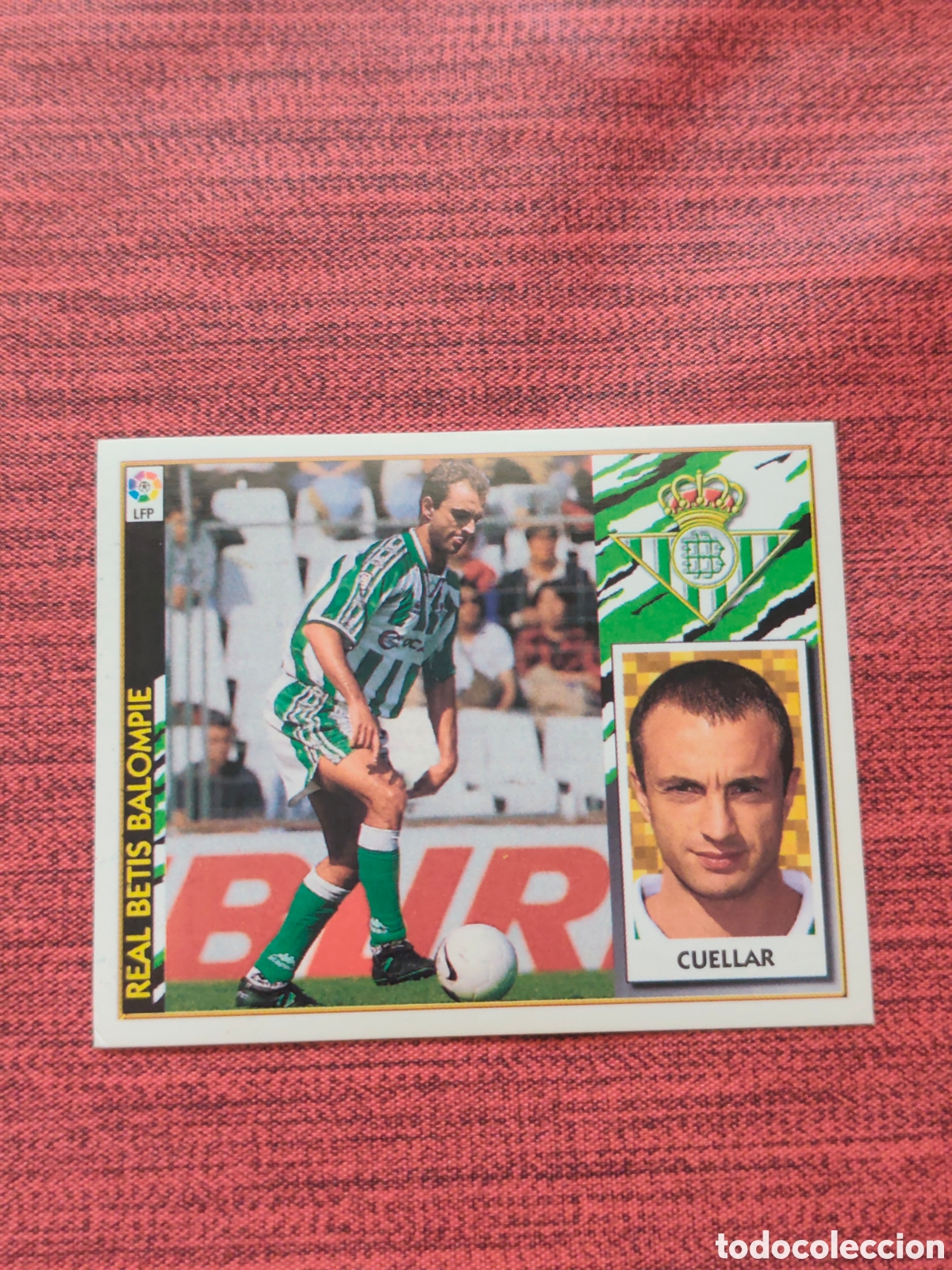 Cromos de F&uacute;tbol: COLOCA CU&Eacute;LLAR REAL BETIS EDICIONES ESTE 1997 1998