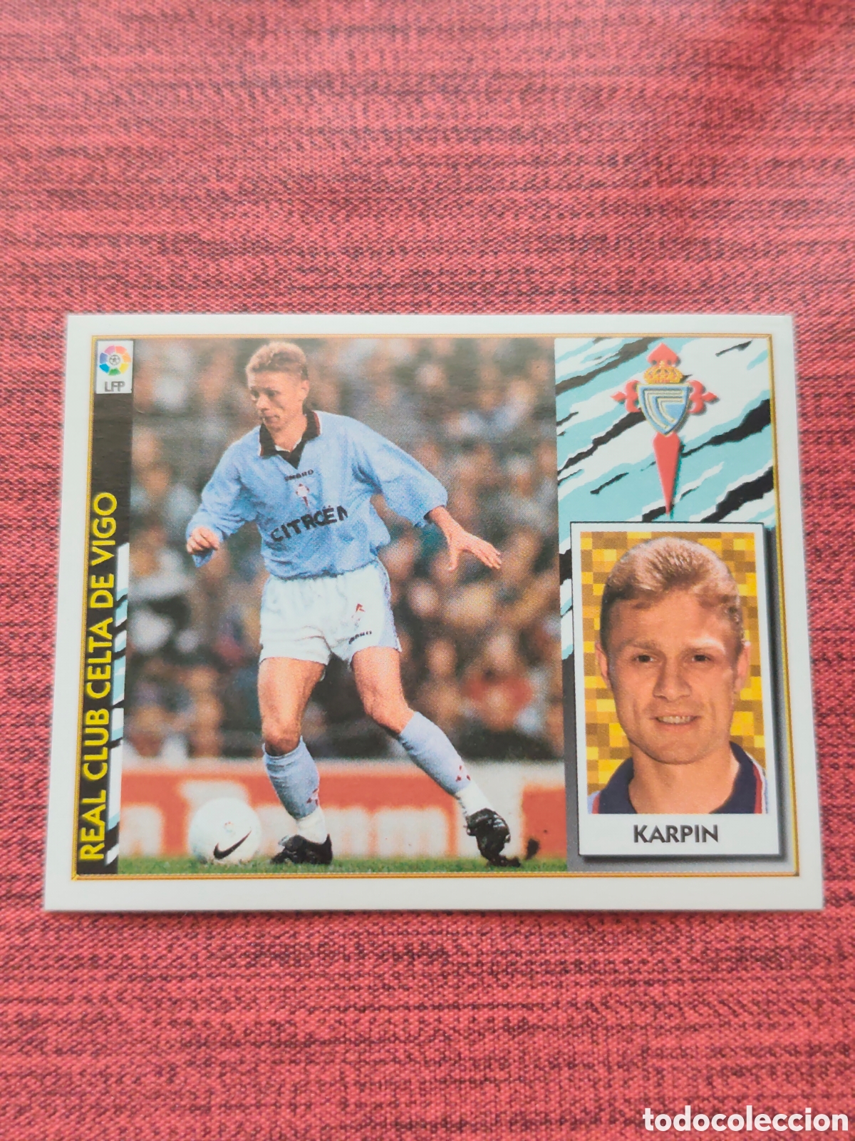 Football Stickers: COLOCA KARPIN CELTA DE VIGO EDICIONES ESTE 1997 1998