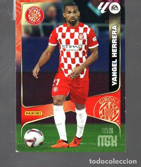 Cromos de F&uacute;tbol: CROMO DE MGH PANINI LA LIGA 2025/26 DEL GIRONA N&ordm; 192 YANDEL HERRERA