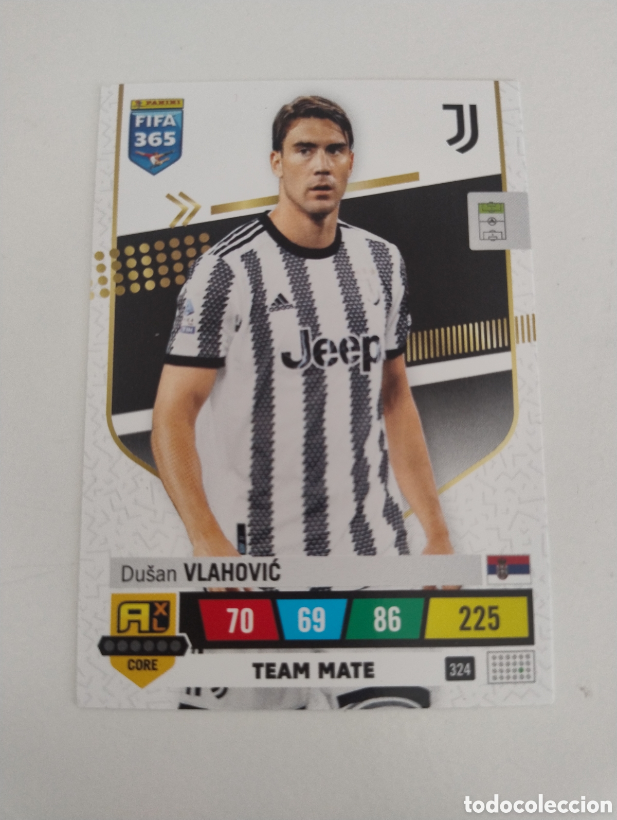 Cromos de F&uacute;tbol: 324 - Vlahovic - Juventus - Adrenalyn XL FIFA 365 2023