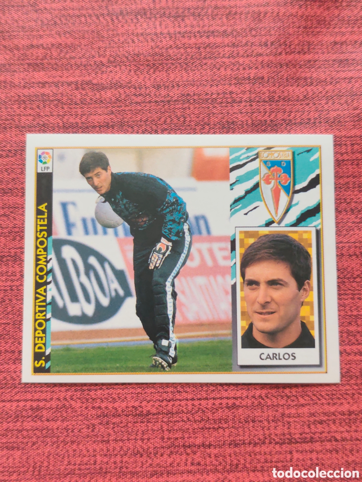 Cromos de F&uacute;tbol: COLOCA CARLOS COMPOSTELA EDICIONES ESTE 1997 1998