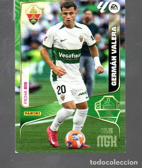 Cromos de F&uacute;tbol: CROMO DE MGH PANINI LA LIGA 2025/26 DEL ELCHE N&ordm; 141 BIS GERM&Aacute;N VALERA