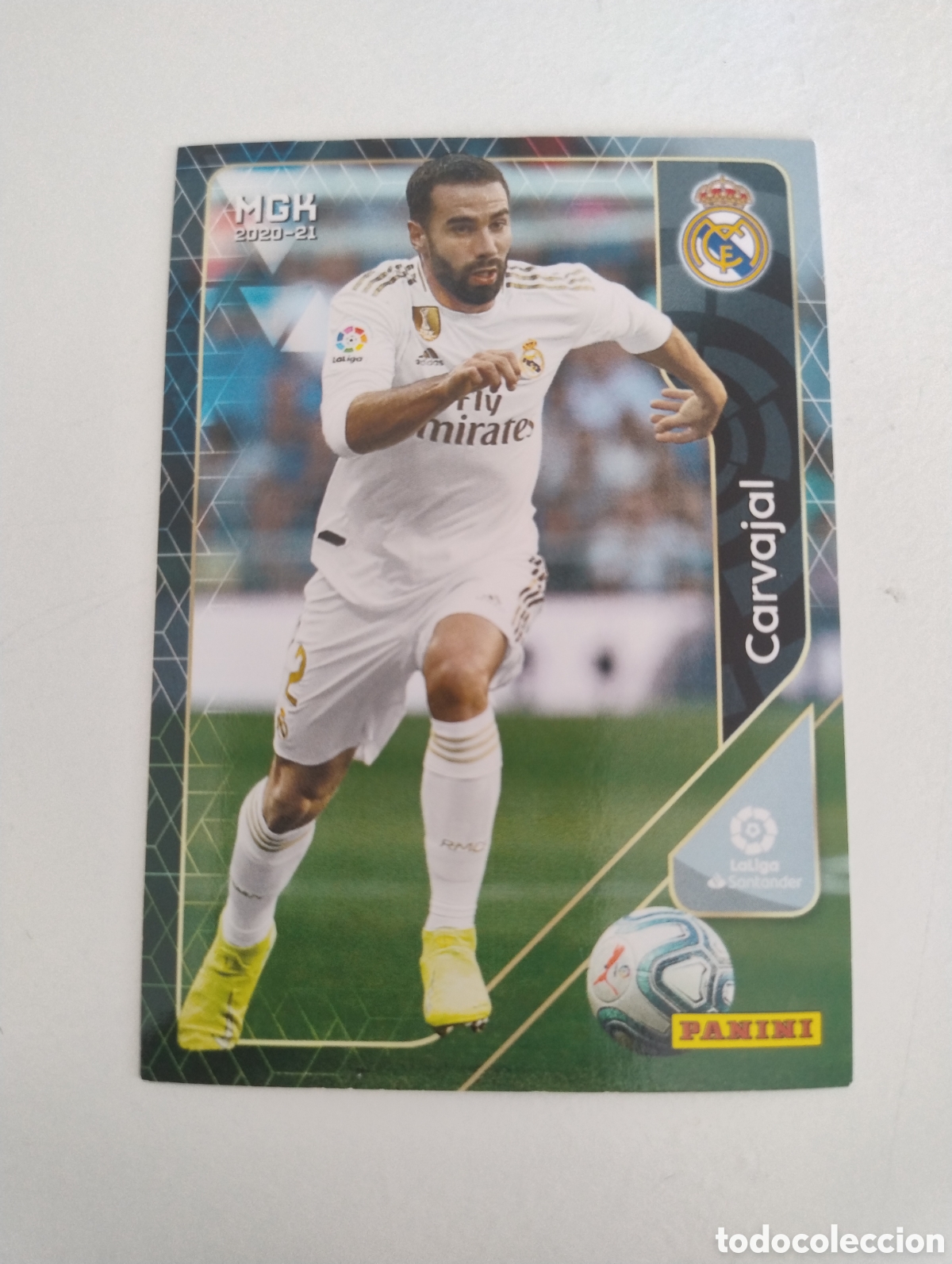 Cromos de F&uacute;tbol: 220 - Carvajal - Real Madrid - Megacracks 2020 - 2021
