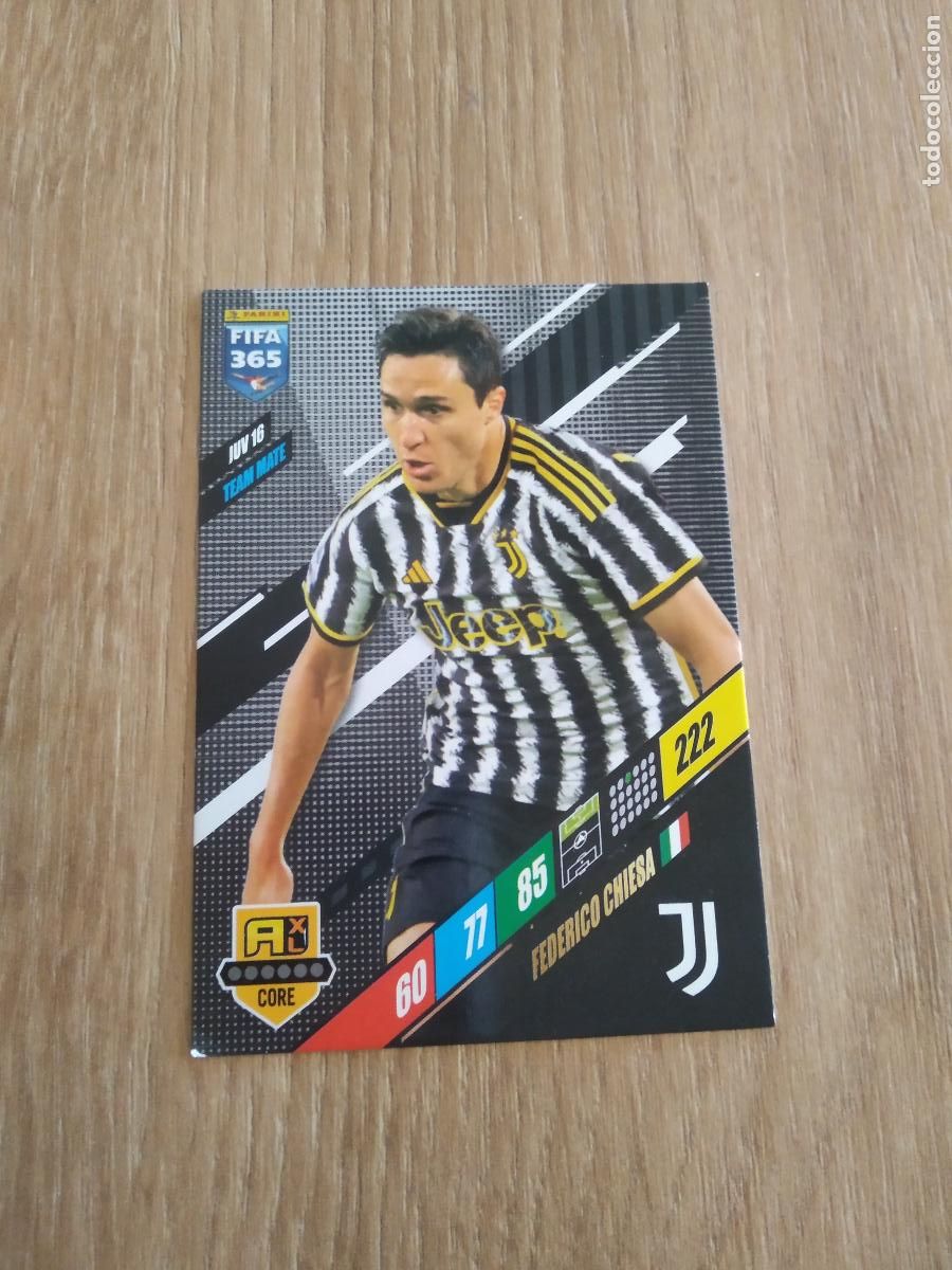 Cromos de F&uacute;tbol: JUV 16 CHIESA JUVENTUS TURIN CROMO FUTBOL PANINI ADRENALYN 23-24 FIFA 365 2023-2024