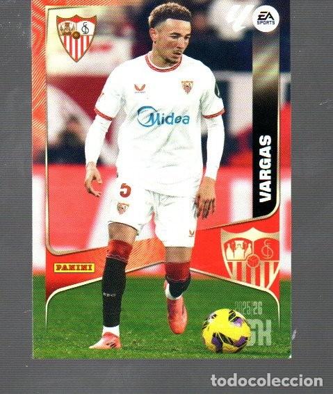 Cromos de F&uacute;tbol: CROMO DE MGH PANINI LA LIGA 2025/26 DEL SEVILLA N&ordm; 337 VARGAS