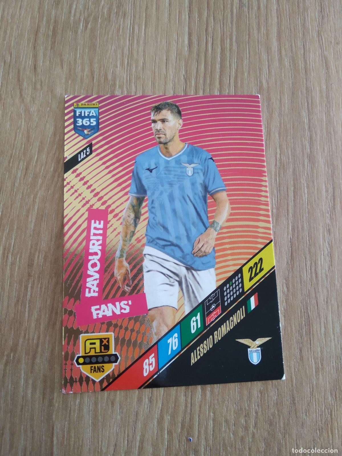 Cromos de F&uacute;tbol: LAZ 5 ROMAGNOLI LAZIO CROMO FUTBOL PANINI ADRENALYN 23-24 FIFA 365 2023-2024